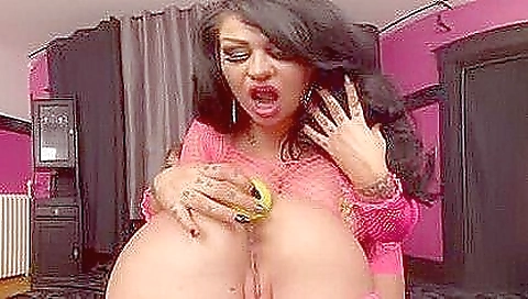 Sexy chick fucks in the bathroom