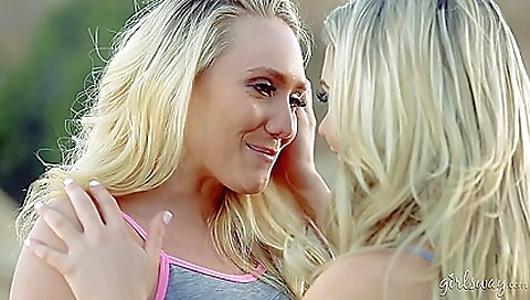 Sexy blonde with perfect ass fucked