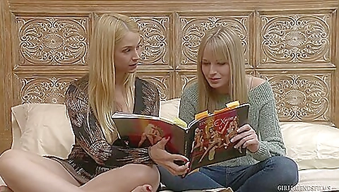 Hot blondes with a sexy snatch